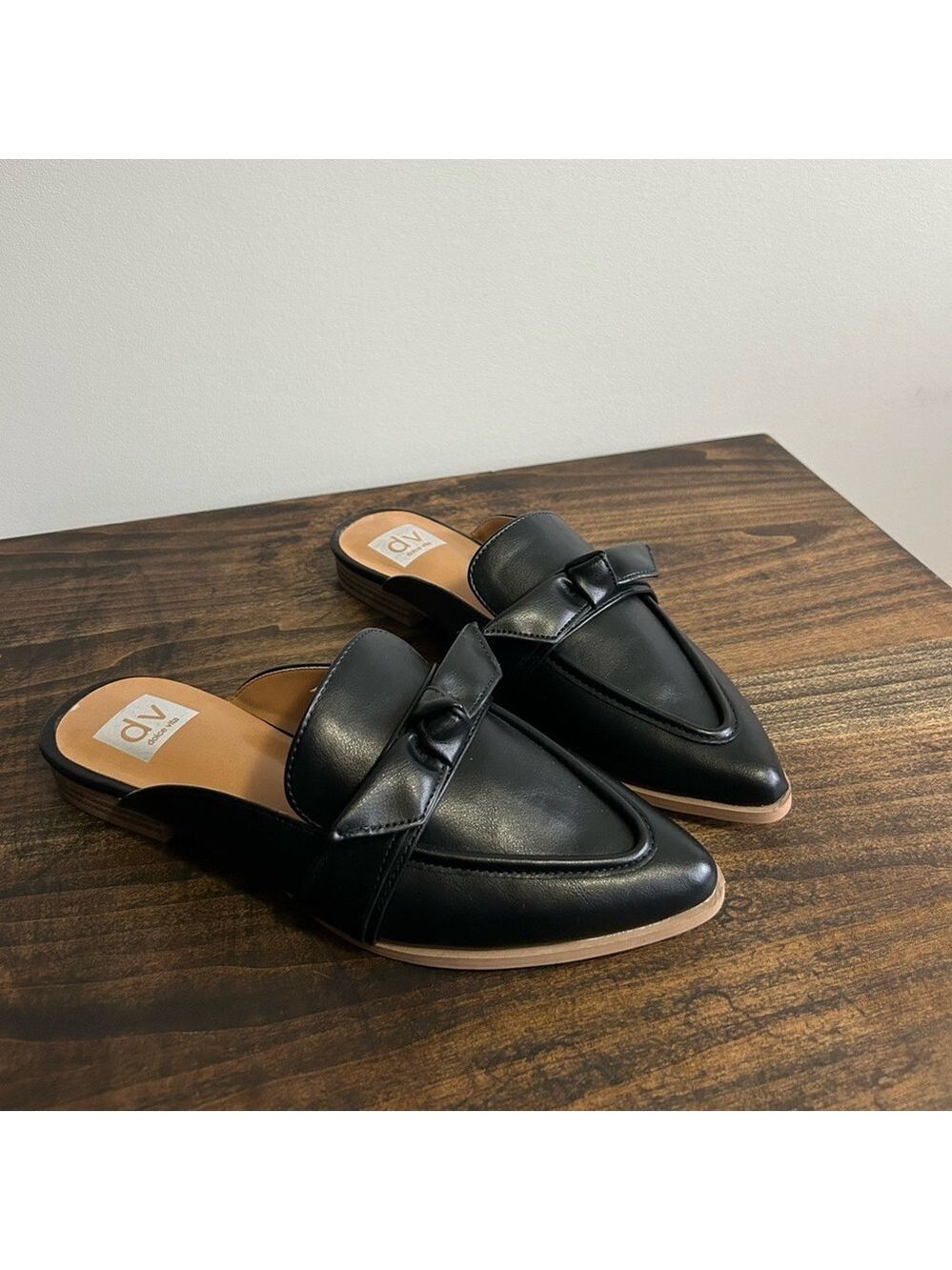 DV by Dolce Vita Inaya Women's Black Mules, Size 9.